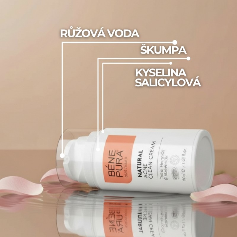 Krém na Obličej Proti Akné - 50ml