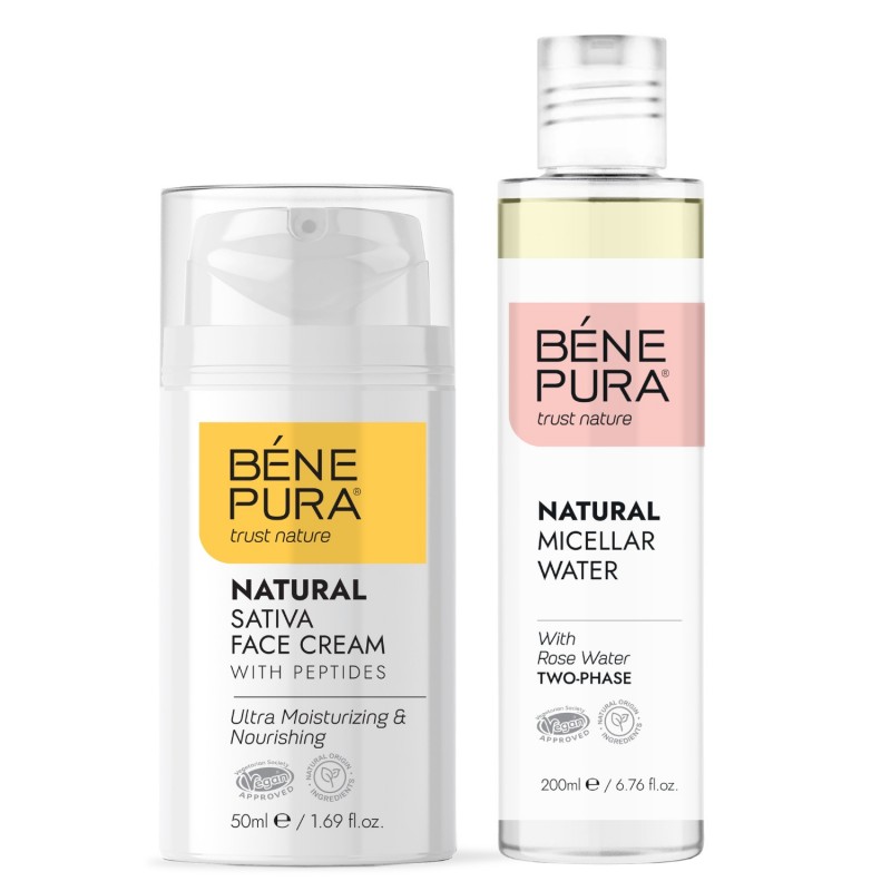 Dvoufázová Micelární Voda a Hydratační krém na obličej - GMC