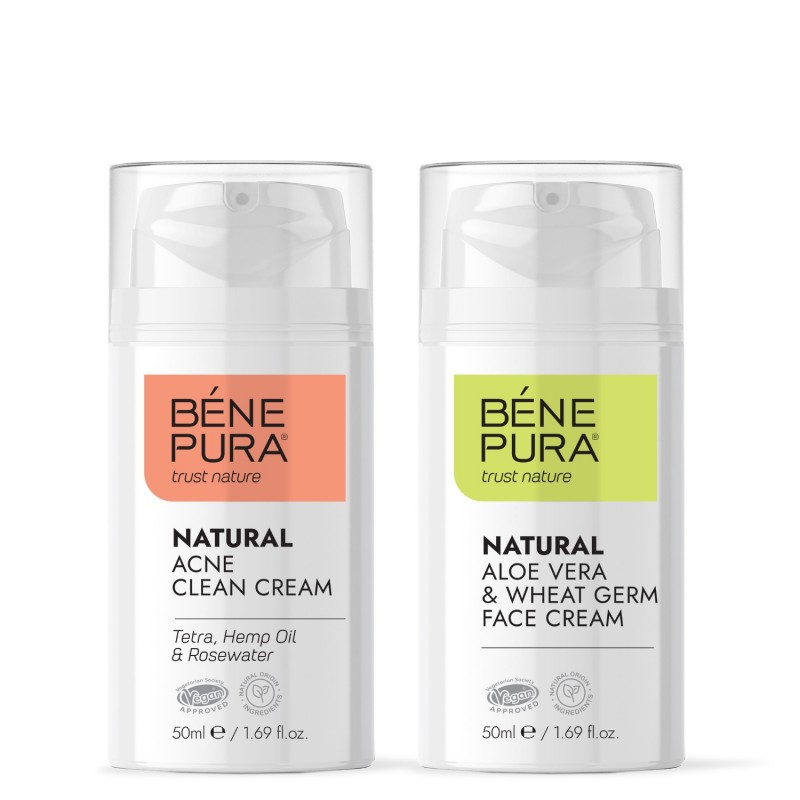 Krém na Obličej Proti Akné a Aloe Vera Pleťový Krém - GMC