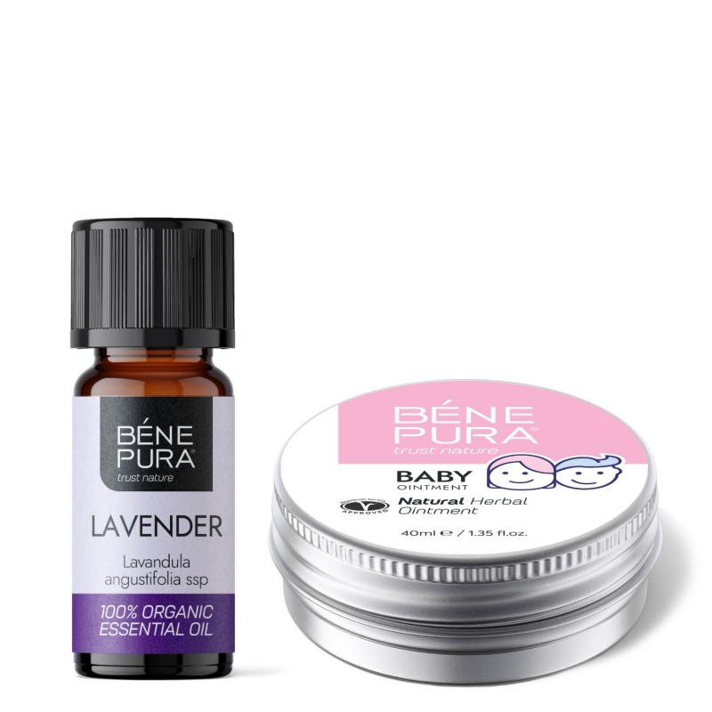 Mast na Pleenková Vyrážky s Měsíček lékařský a Heřmánkem a Bio Éterický olej Levandule - GMC