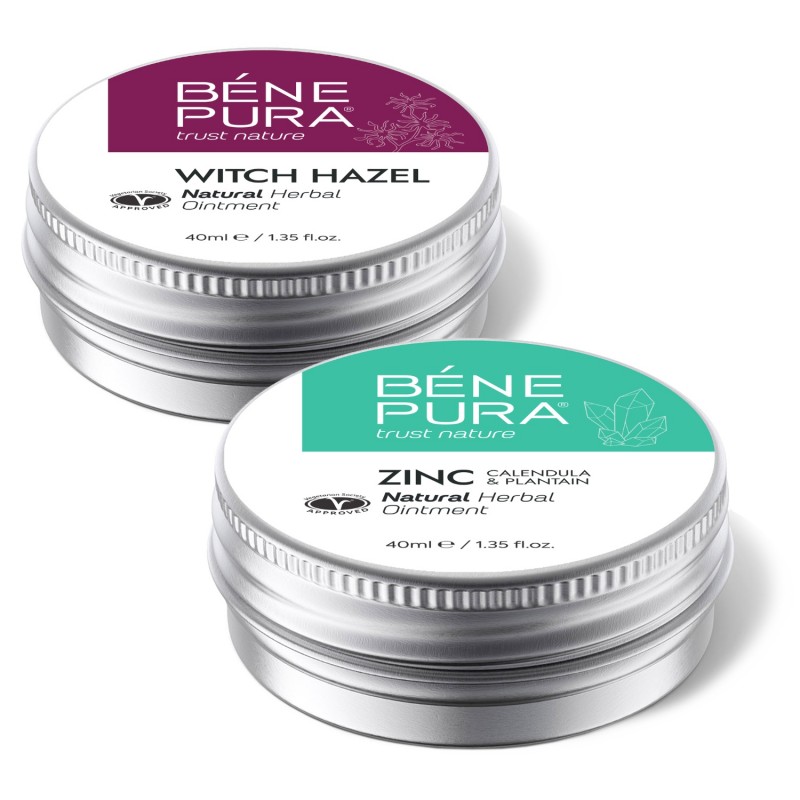 Mast na Hemoroidy s Witch hazel a Mast proti Svědění s Oxid Zinečnatý - GMC