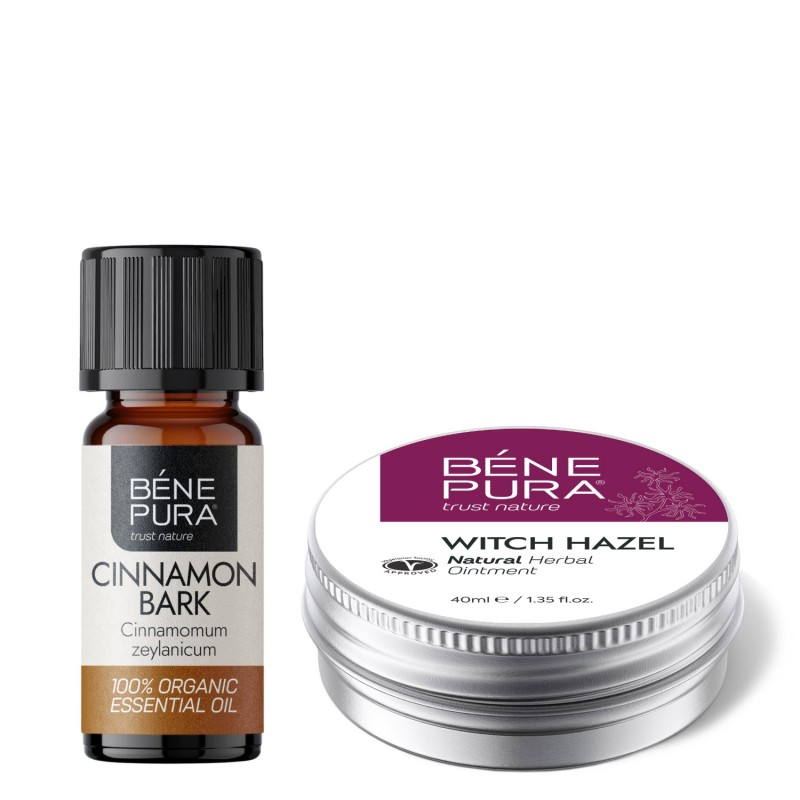 Mast na Hemoroidy s Witch hazel a Bio Éterický olej Skořice - GMC