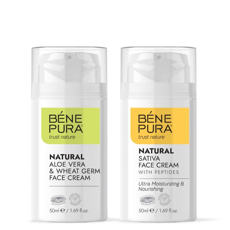 Aloe Vera Pleťový Krém a Hydratační krém na obličej - 