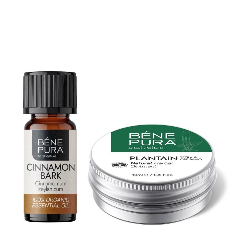 Mast proti Svědění s Jitrocel a Bio Éterický olej Skořice - GMC