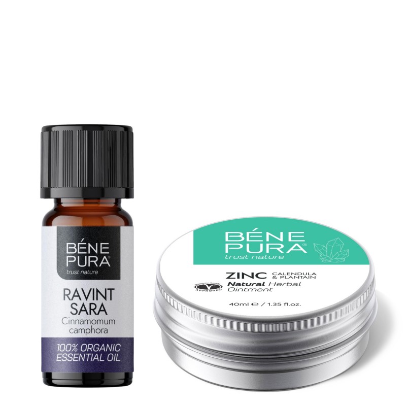 Mast proti Svědění s Oxid Zinečnatý a Bio Éterický olej Ravintsara - GMC
