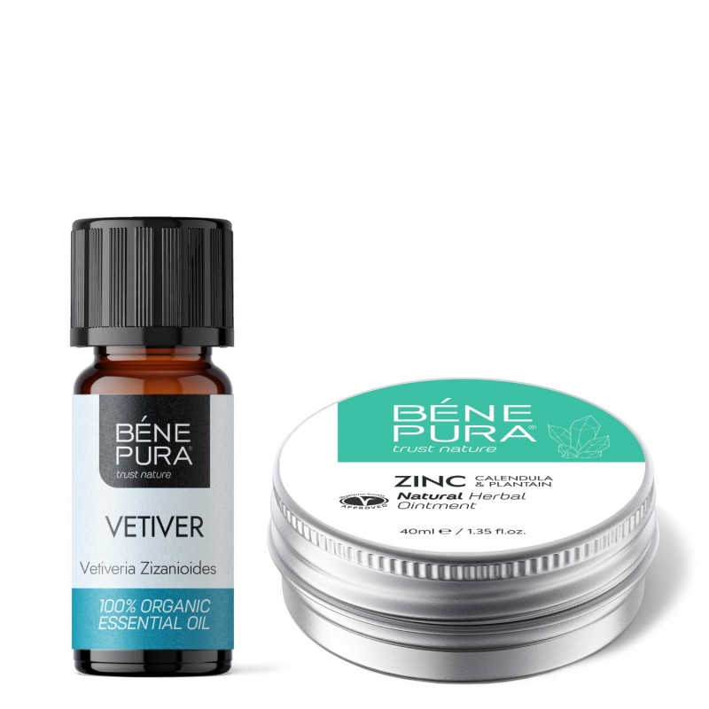 Mast proti Svědění s Oxid Zinečnatý a Bio Éterický olej Vetiver - GMC