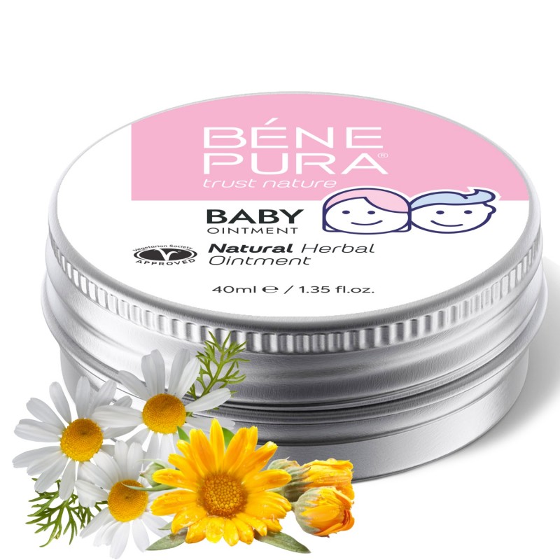 Mast na Pleenková Vyrážky s Měsíček lékařský a Heřmánkem - 40ml - Bylinné masti