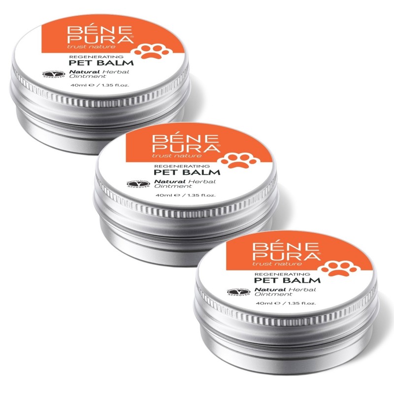 3x Regenerační Balzám pro Domácí Mazlíčky s Měsíčkem - 40ml - Masti pro psy