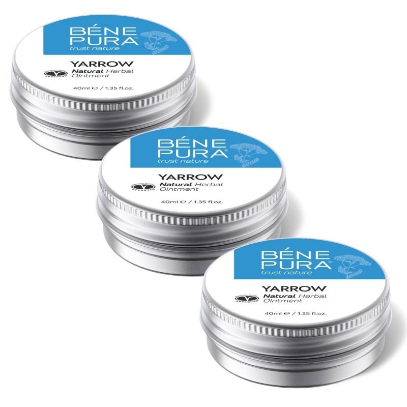 3x Mast na Hemoroidy s Bílým řebříčkem - 40ml - Sady