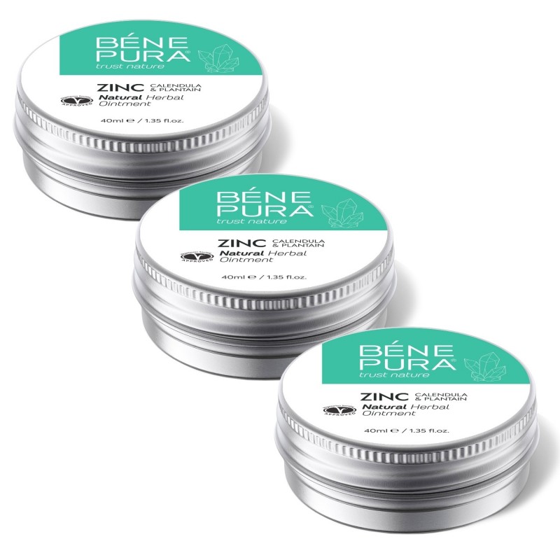 3x Mast proti Svědění s Oxid Zinečnatý - 40ml - Masti na svědění