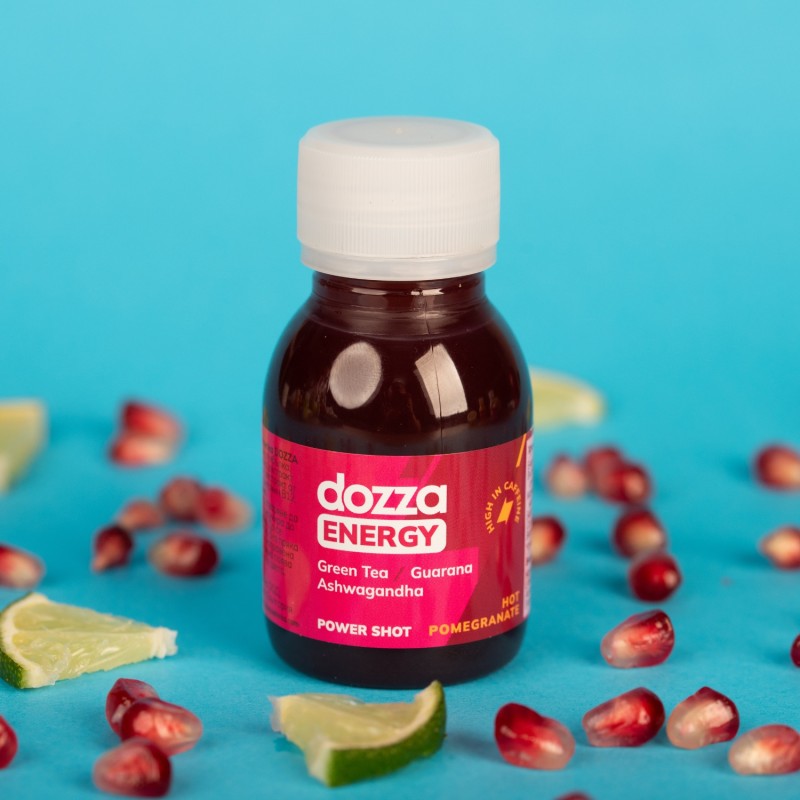 DOZZA Energy Hot Pomegranate Energy shot - 60ml - Benepura.cz DOZZA Energy Hot Pomegranate Energy shot - 60ml