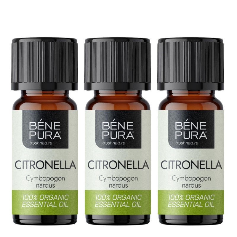 3x Bio Éterický olej Citronela - 10ml - Srovnání produktů