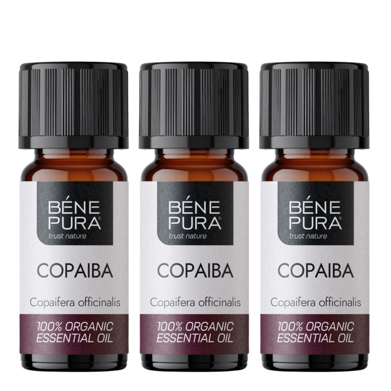 3x Bio Éterický olej Copaiba - 5ml - Sady
