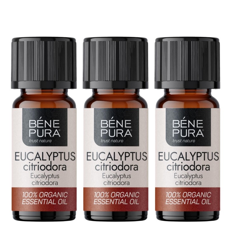 3x Bio Éterický olej Eukalyptus Citriodora - 5ml - Sady