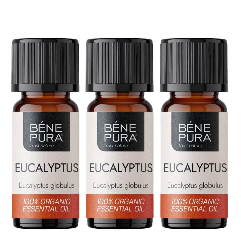 3x Bio Éterický olej Eukalyptus Globulus - 10ml - Sady