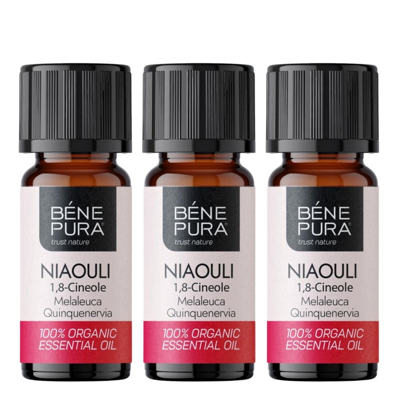 3x Bio Éterický olej Niaouli - 10ml - Srovnání produktů