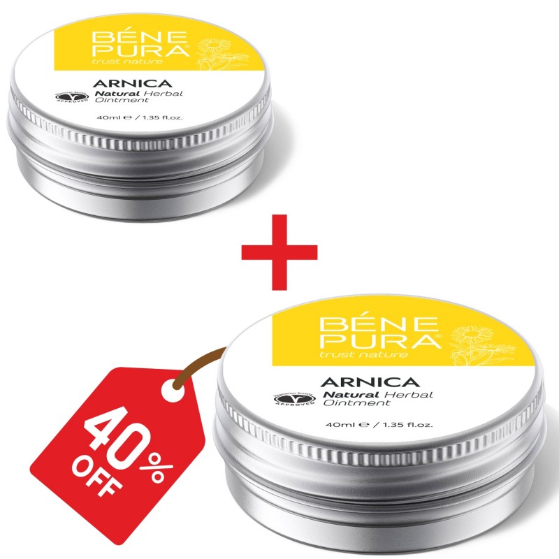 2x Mast na Modřiny a Svaly s Arnika - 40ml - Sady