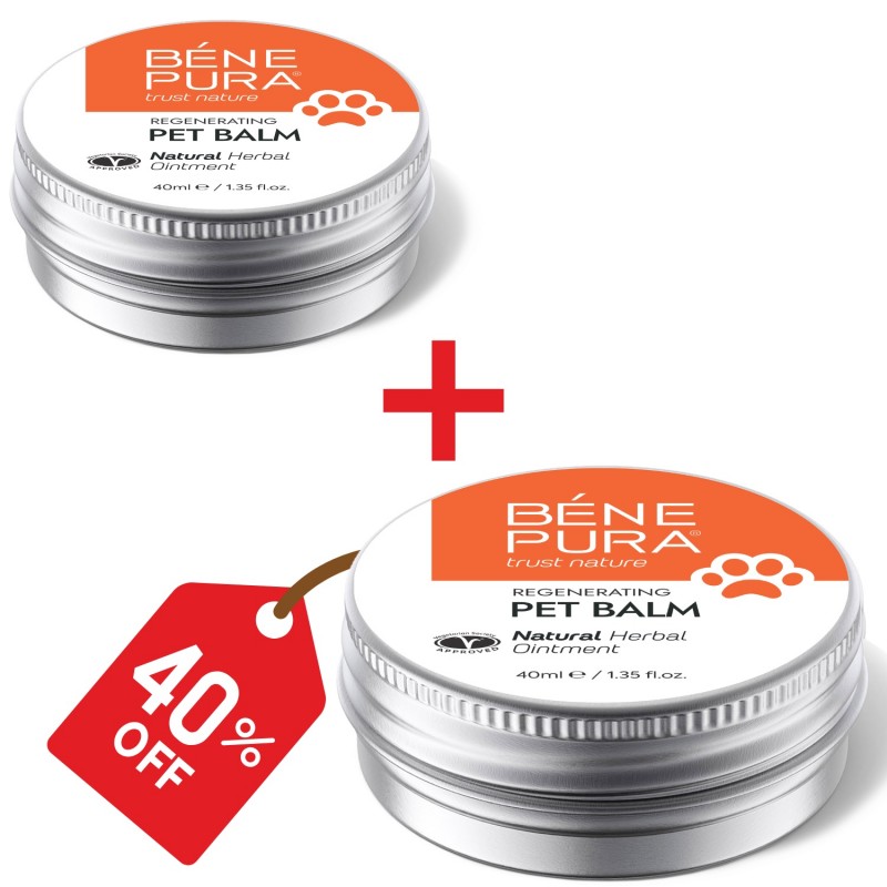 2x Regenerační Balzám pro Domácí Mazlíčky s Měsíčkem - 40ml - Masti pro psy