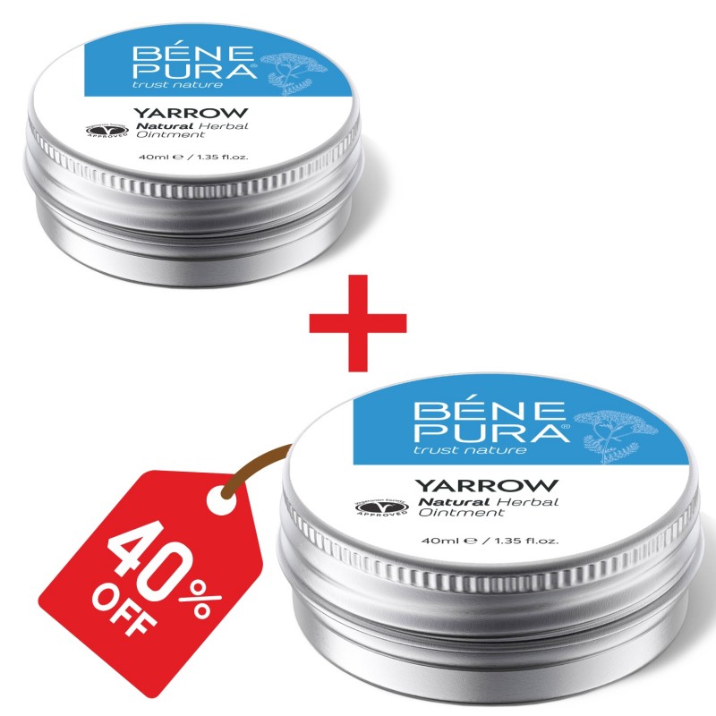 2x Mast na Hemoroidy s Bílým řebříčkem - 40ml - 