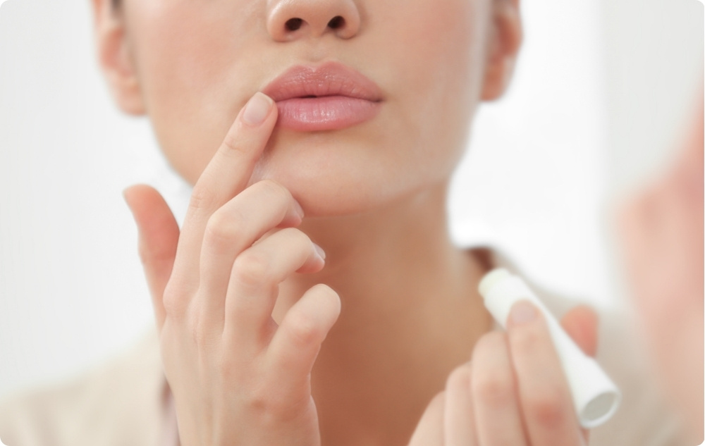 Jako zklidňující balzám na popraskané rty