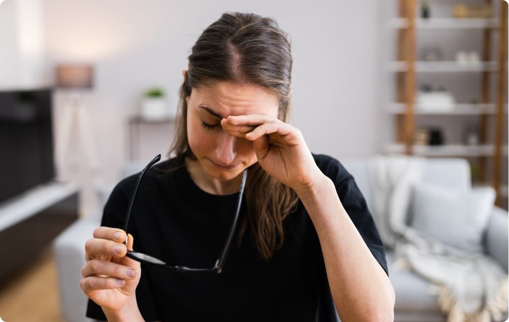 Jako produkt péče o unavené nebo zarudlé oči