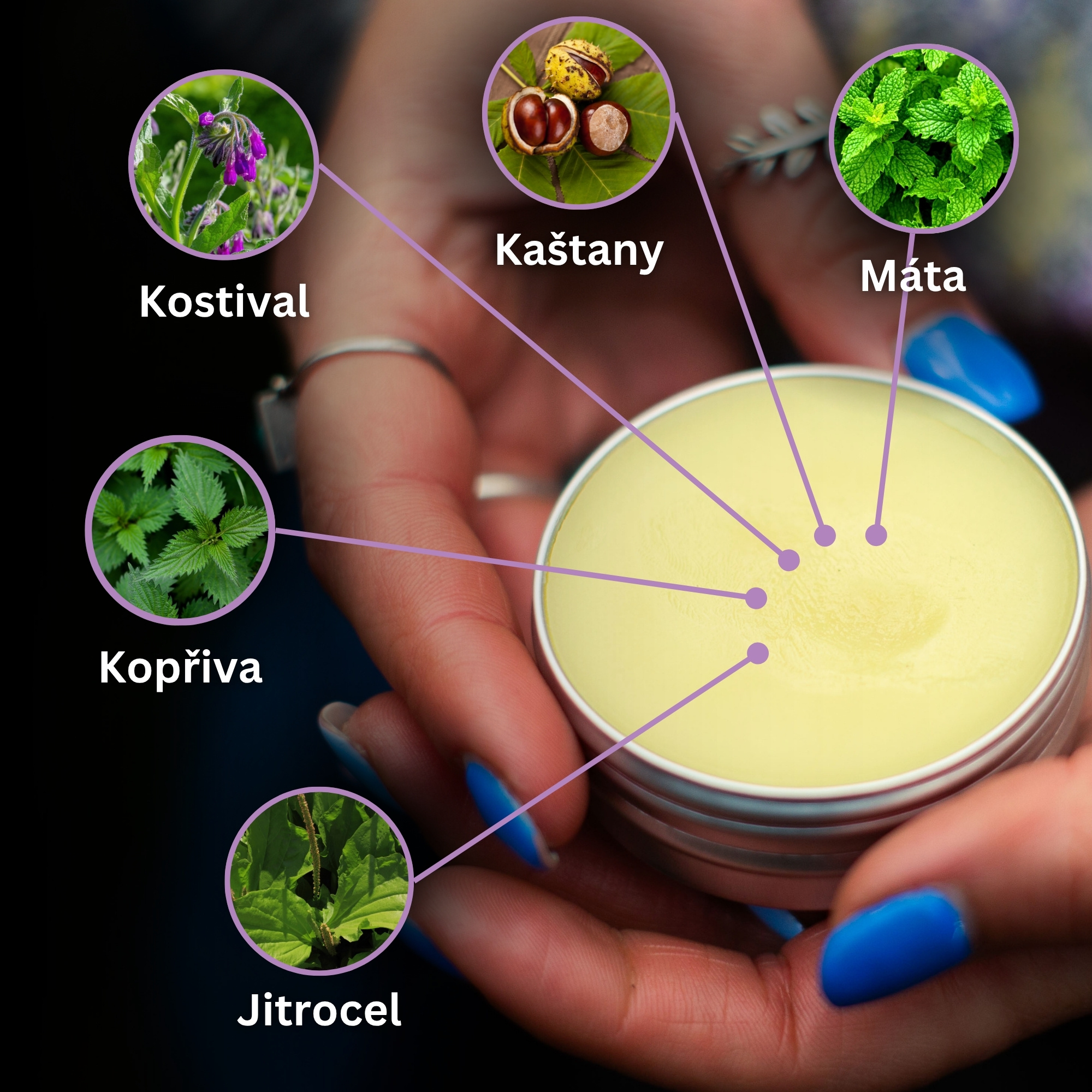 Sada "Masti na Bolesti Kloubů, Bolesti Svalů a Modřiny 2"