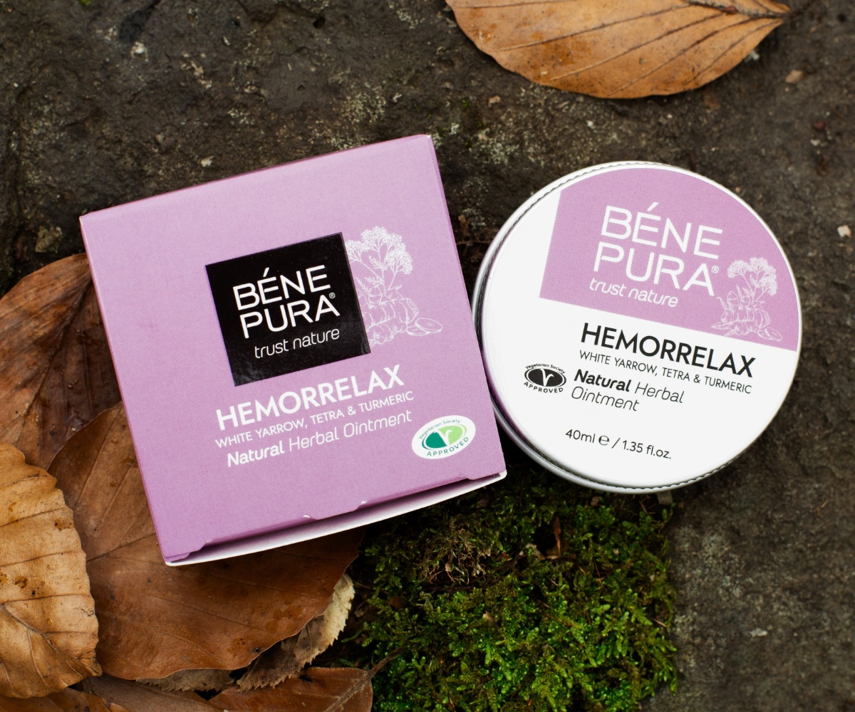 Mast na Hemoroidy s Bílým řebříčkem, Tetrou a Kurkumou - 40ml